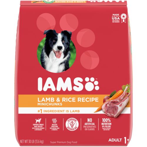 Adult Lamb and Rice Recipe Minichunks Dry Dog Food