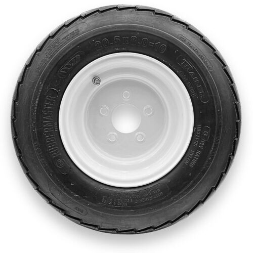 High Speed Trailer Tire Assembly 6-Ply 20.5x8.0-10 (205/65D10) TL (5 on 4.5 Bolt Pattern)