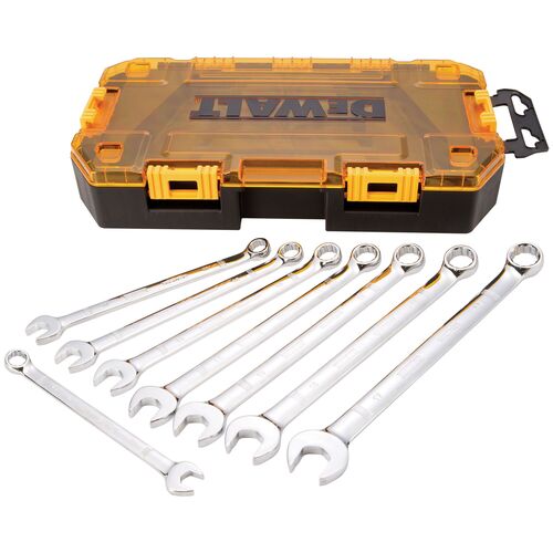 8-Piece Combination Metric Wrench Set