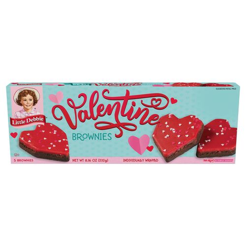 Be My Valentine Iced Brownies - 8 oz