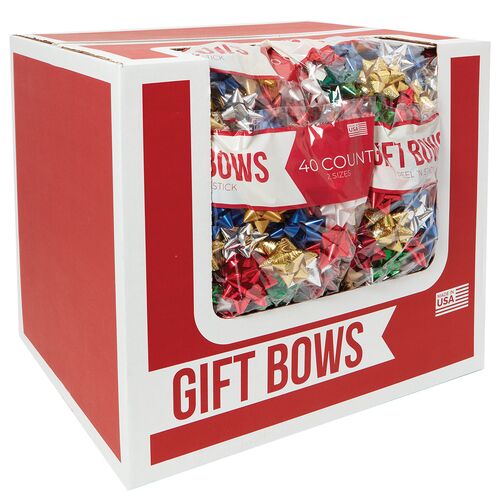 Classic Gift Bows 40-Count