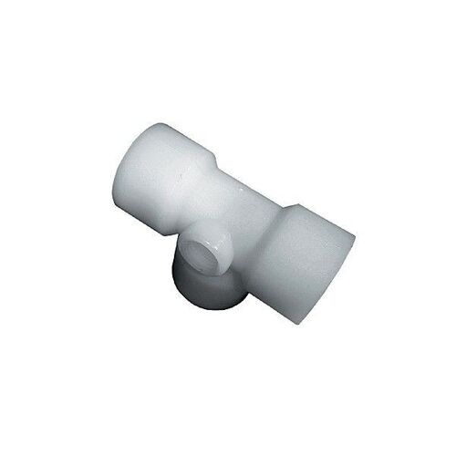 Poly Tee 3/4" FPT with 1/4" FPT Gauge Port