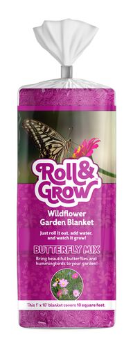 Wildflower Garden Blanket - Butterfly Mix