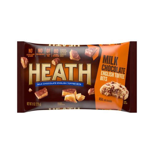 Milk Chocolate English Toffee Bits - 8 oz