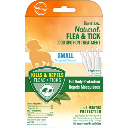 Flea & Tick Spot-On Treatment for Small Dogs up to 35lbs