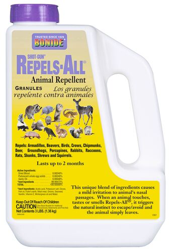 Repels All Animal Repellent Granules - 3 Lb