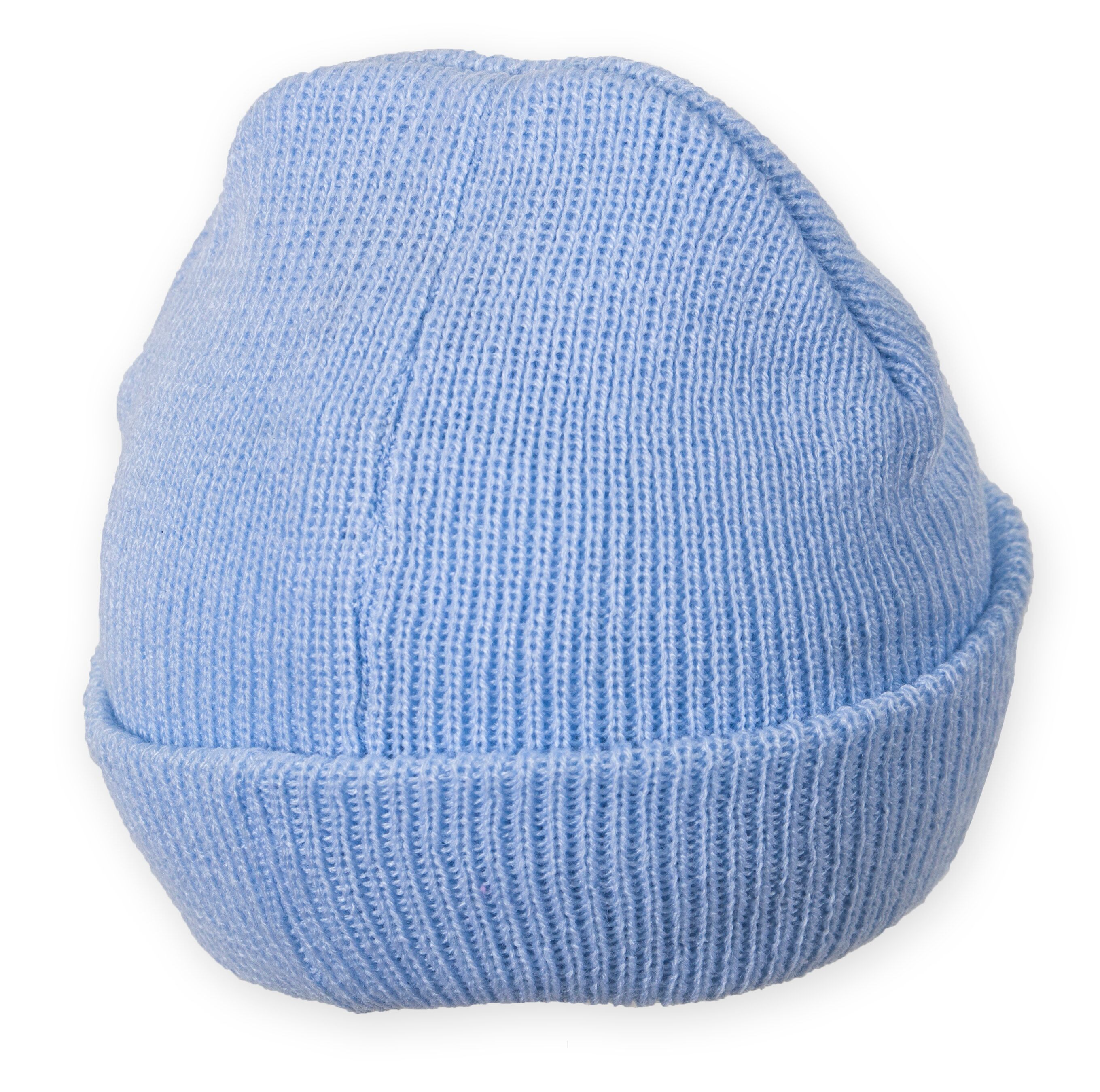 Kids Hawkeye Newest Fan Blue Knit Hat