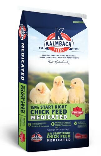 18% Start Right Chick Feed (Medicated)