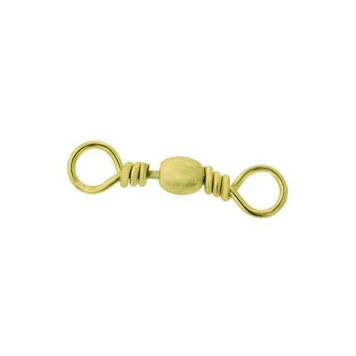 Eagle Claw Brass Barrel Swivel Size 14 Pack of 8