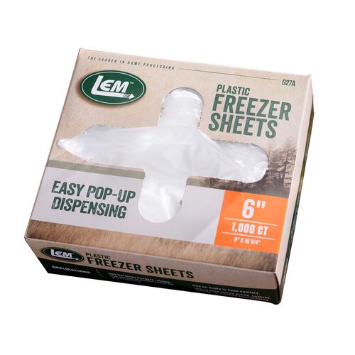 Freezer Sheets - 6" x 10-3/4"