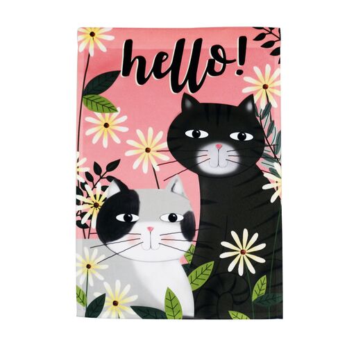 Hello Kitty Cats Design Garden Flag