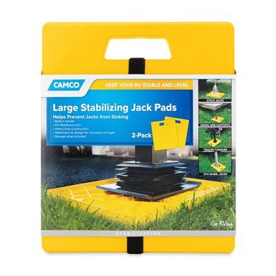 2 Pack Large Stabilizer Jack Pads