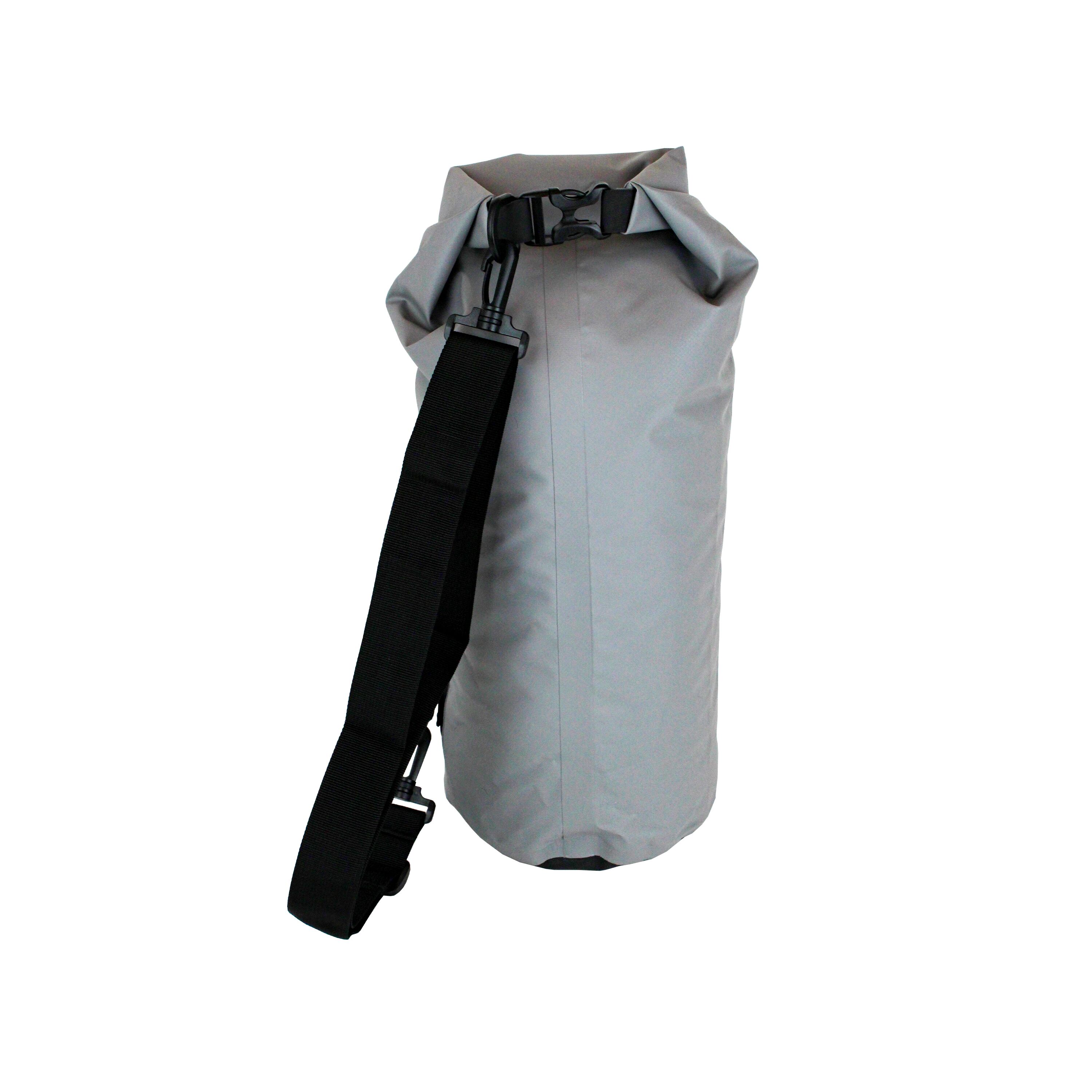 10L Grey Tarpaulin Dry Bag
