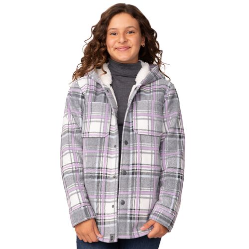 Girls' Chill Out Fleece Hooded Jacket