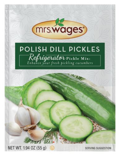 Refrigerator Polish Dill Pickle Mix