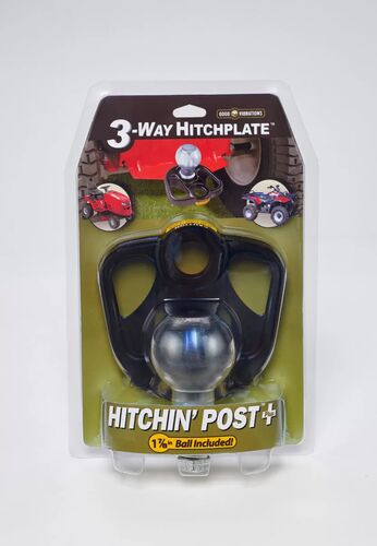 3-Way HitchPlate and 1-7/8" Towing Ball