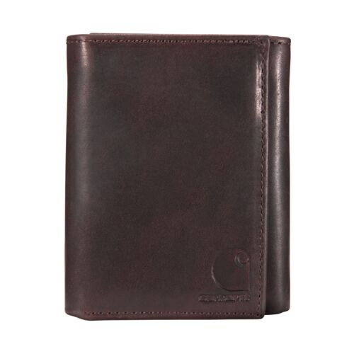 Men's Oil Tan Trifold Wallet