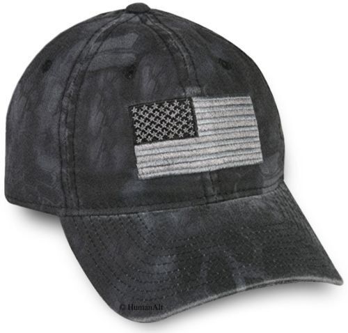 Kryptek Men's American Flag Hat