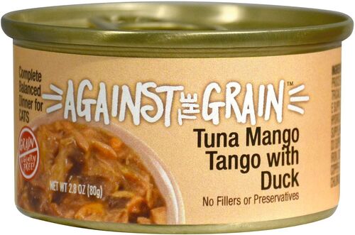 Tuna Mango Tango with Duck Can Cat Food 2.8 oz