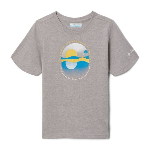 Kids Valley Creek Short Sleeve Graphic T-Shirt in Columbia Grey Heather - XL