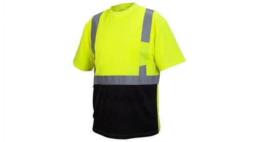 Type R Class 2 Black Bottom Safety T-Shirt