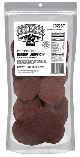 Double Eagle Beef Jerky 21 oz - Peppered