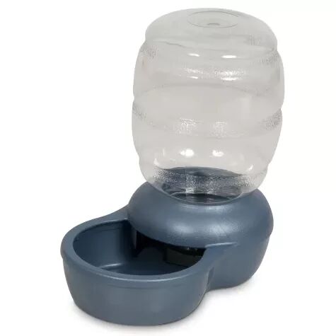 Blue Replendish Pet Water Dish with Microban - 1 Gallon
