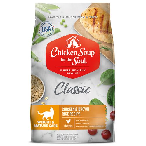 Chicken Soup For the Soul Cat Lovers Weight Mature Care Adult