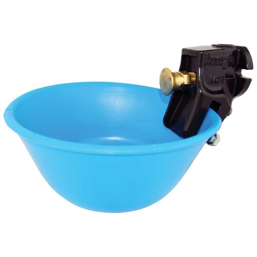 Push-Button Waterer with Plastic Bowl
