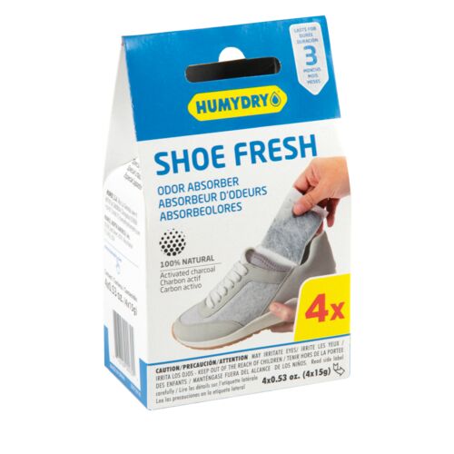 Shoe Fresh Odor Absorber - 4-Pack