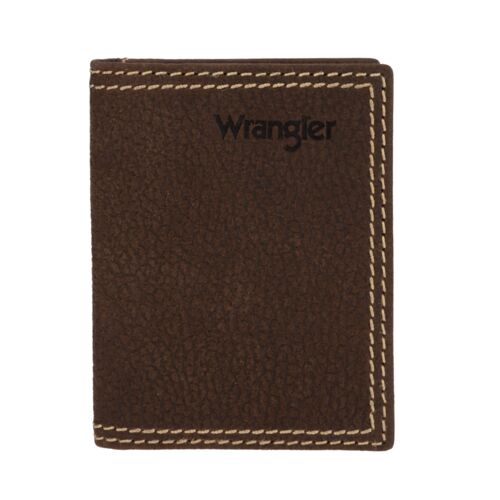 Front Pocket Bifold Wallet in Dark Brown