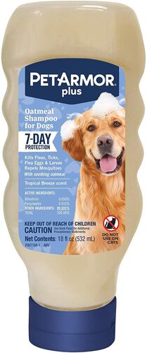 Plus Oatmeal Dog Shampoo - 18 oz