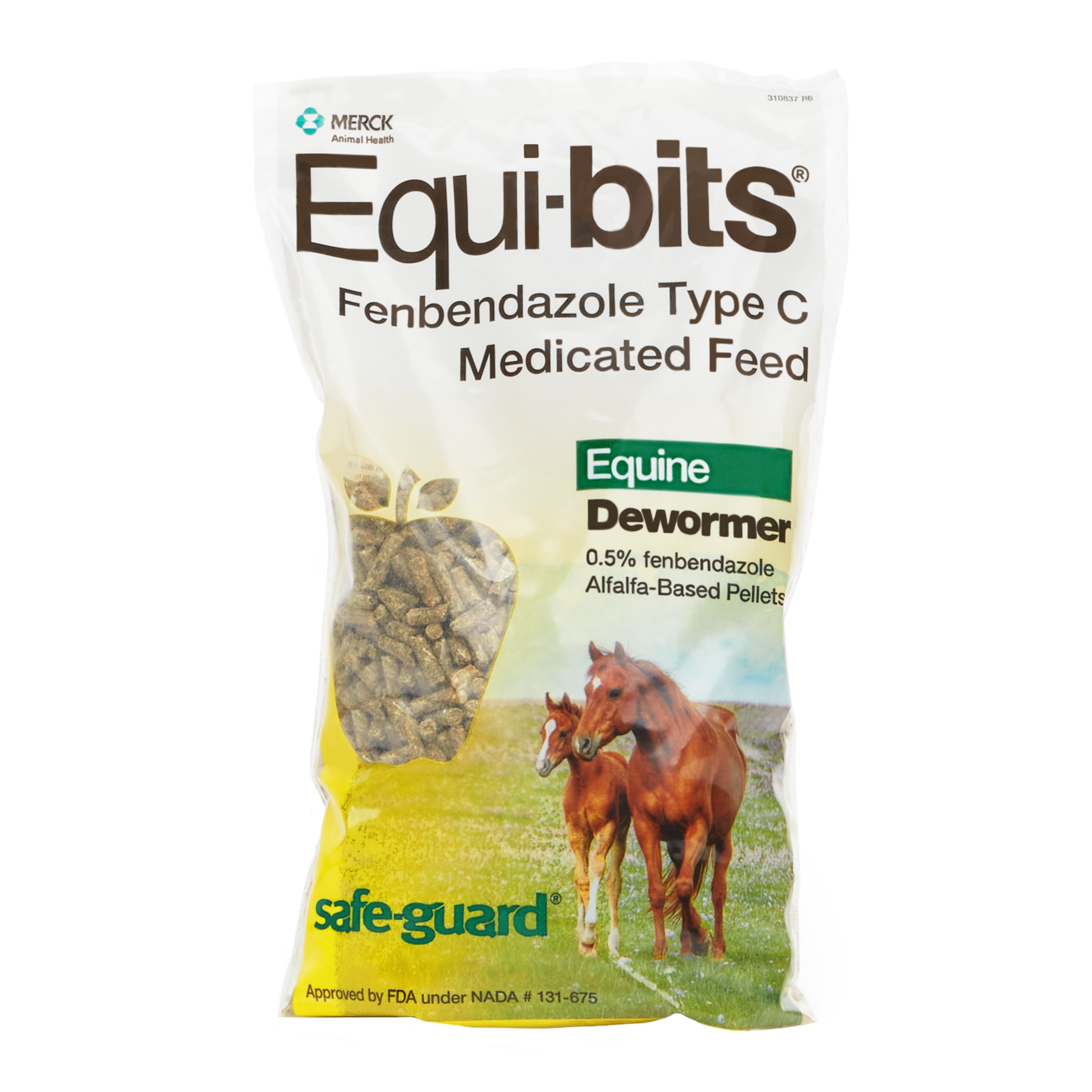 SafeGuard Equibits Medicated Equine Dewormer 1.25 lbs