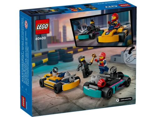 City Go-Karts and Race Drivers Toy Set