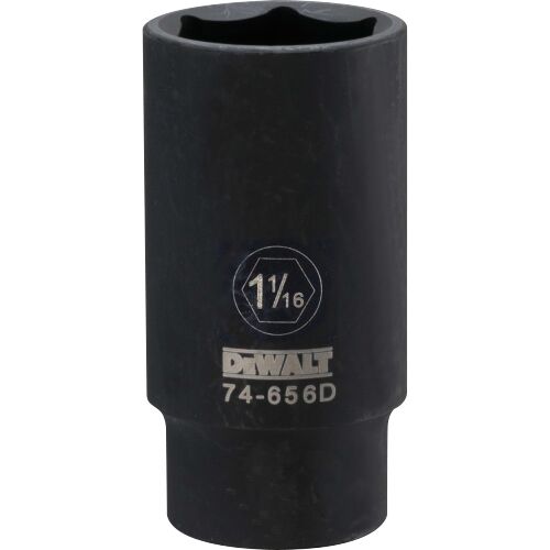 1/2" Drive 6-Point Deep Length Impact Socket