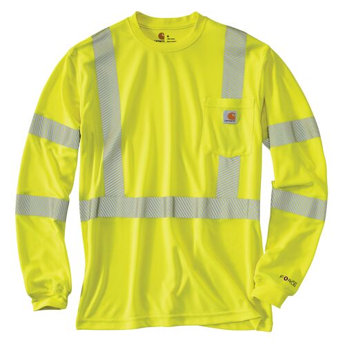 Men's Force High-Visibility Class 3 Long Sleeve T-Shirt