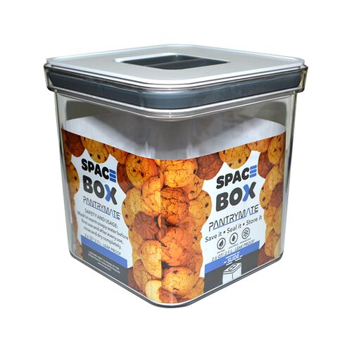 Space Box Square Clear Container - 2.6 Quart