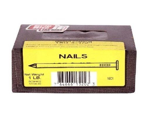 10D 3" with Bright Smooth Shank Nails- 1 lb