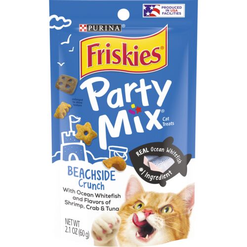 Party Mix Cat Treats - Beachside Crunch 2.1 oz