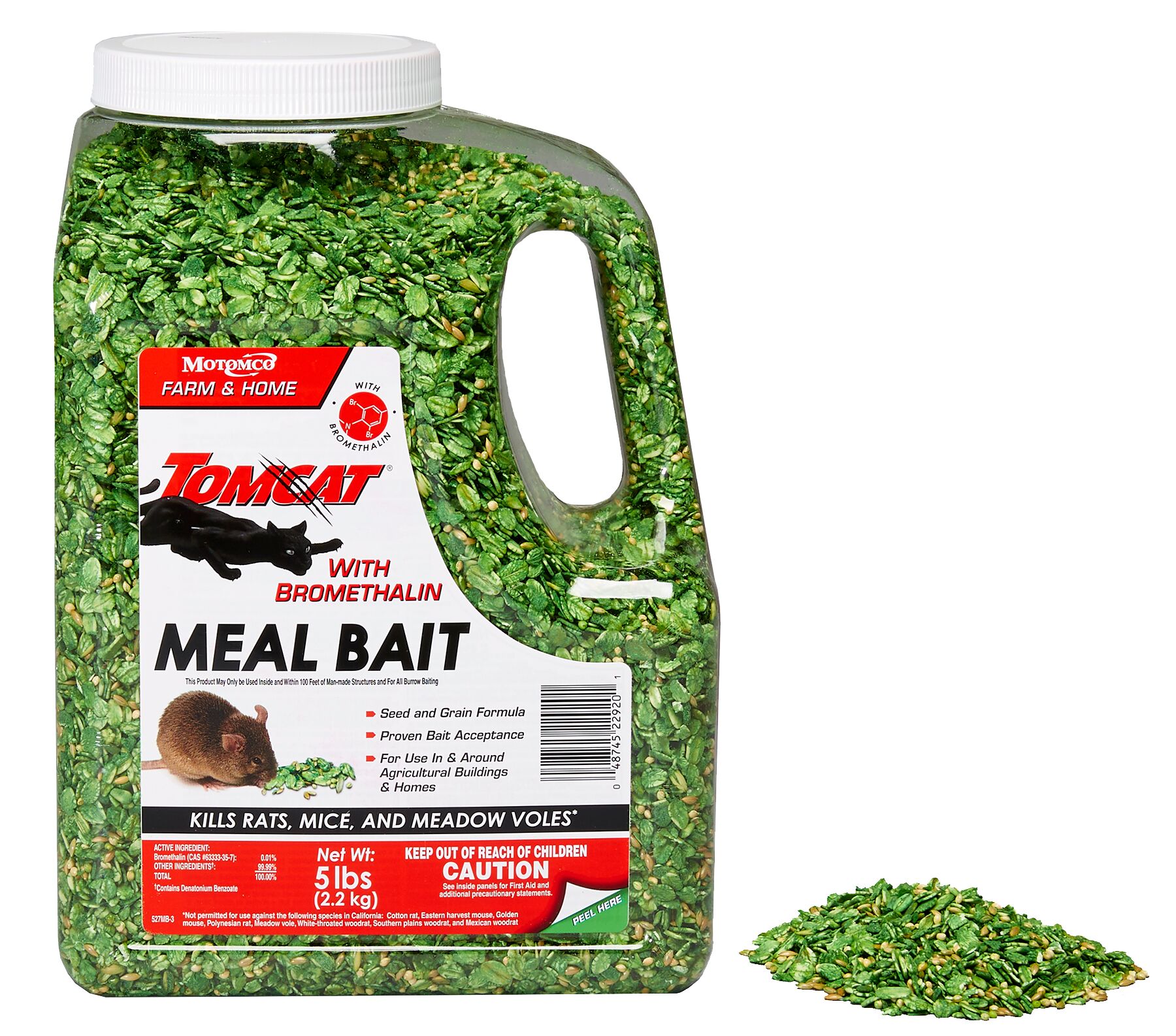 Lb Pelleted Rat Mouse Bait With Bromethalin By Tomcat At, 11/17/2023