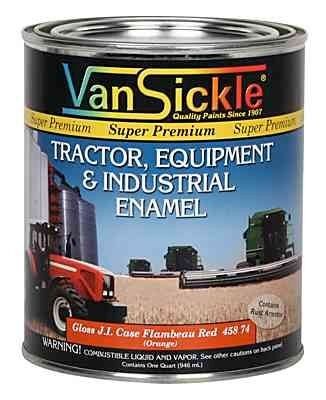 Tractor, Equipment, & Industrial Enamel in Case Red - 1 Quart