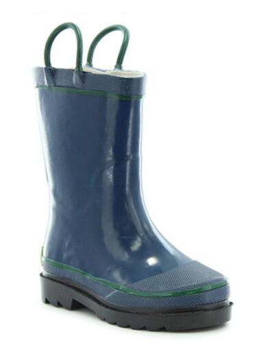 Little Boys' Navy Firechief Boot