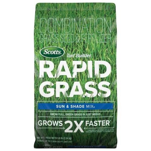 Turf Builder Rapid Grass Sun & Shade Mix - 16 Lb