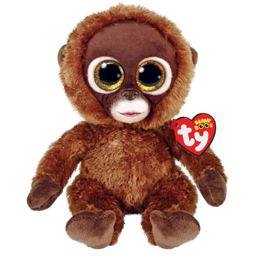 Beanie Boos 6" CHESSIE Brown Monkey Plush Toy