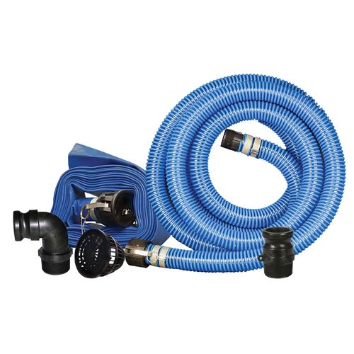 2" XtremeFlex Water Transfer Pump Kit with Poly Fittings & Adapters