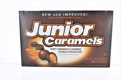 Soft Chocolate Covered Caramels - 3.6 Oz
