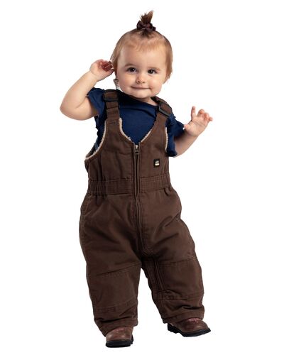 Infant Kid's Washed Insulated Bib Overall