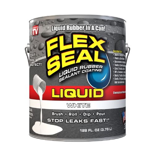 Liquid Flex Seal in White - 1 Gallon