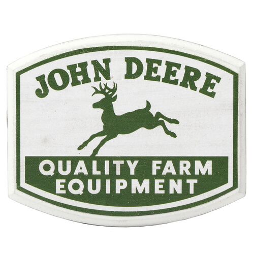 John Deere Wood Magnet