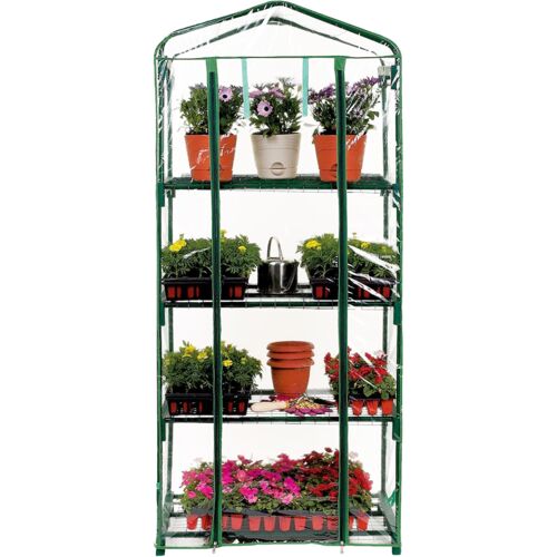 No91　 ヨーコ商品　モスグリーン４段棚　welcomemyGarden Misco 4-Tier Greenhouse